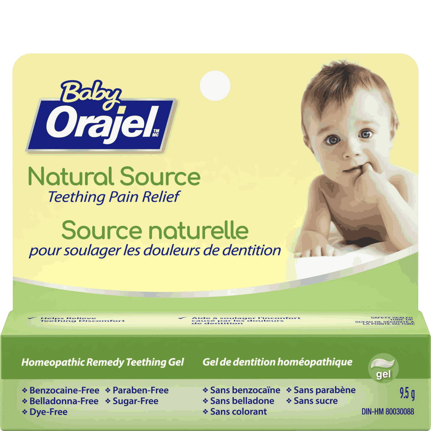 Orajel Naturals Teething Gel