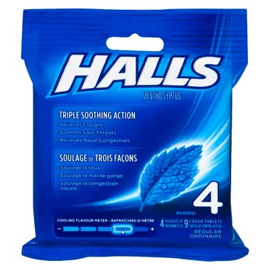 Halls Multi-Lozenges 4 Pack