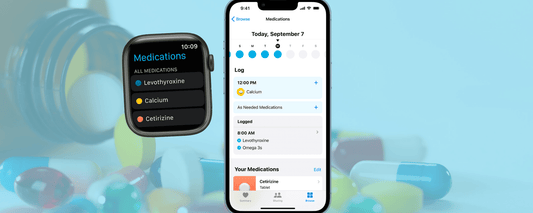 Medication reminders on iPhone, iPad and Apple Watch