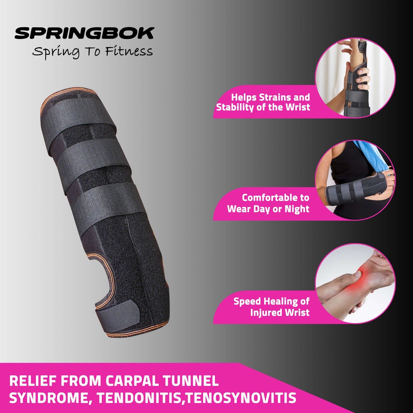 SPRINGBOK Forearm Wrist Brace