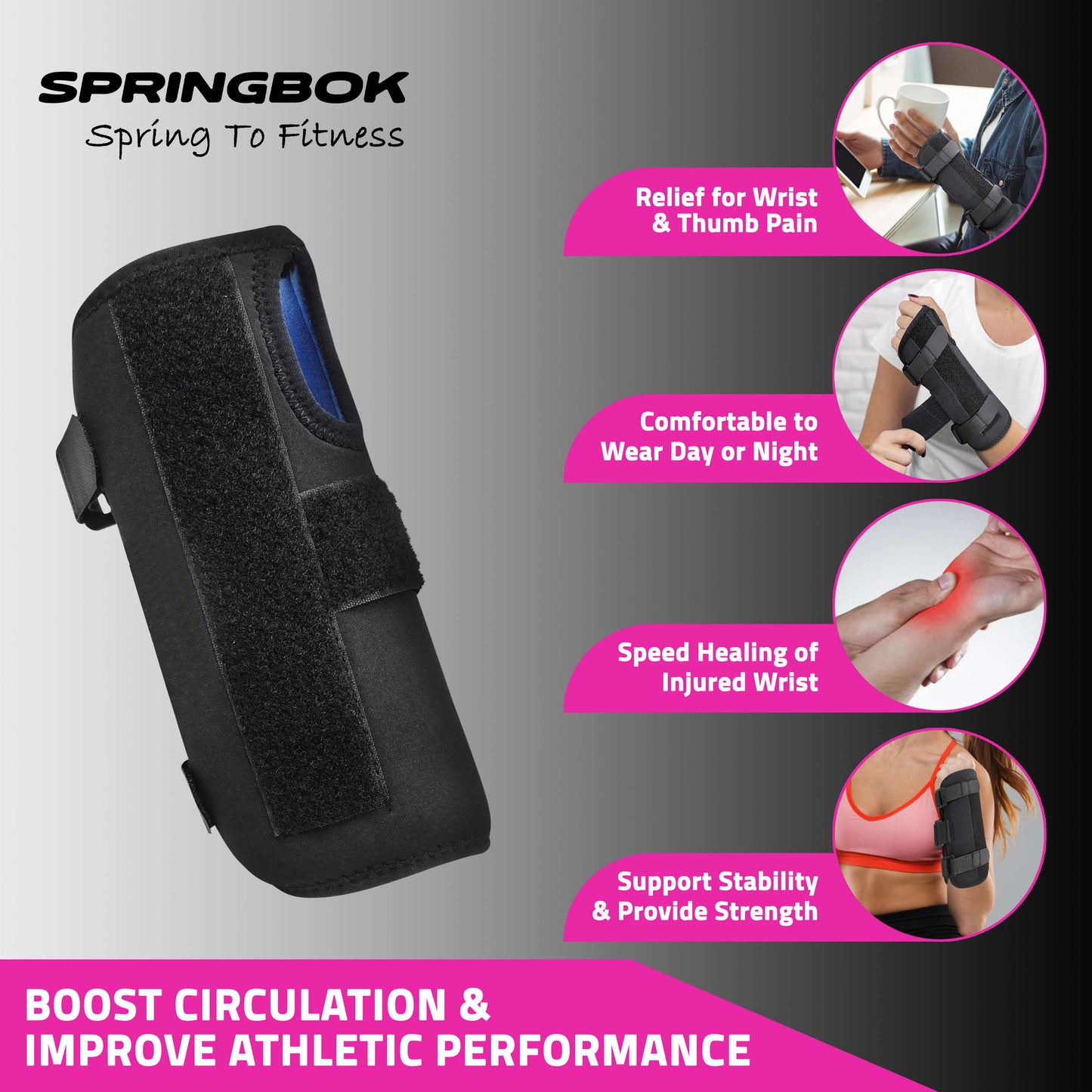 Springbok Wrist Cock-Up Splint