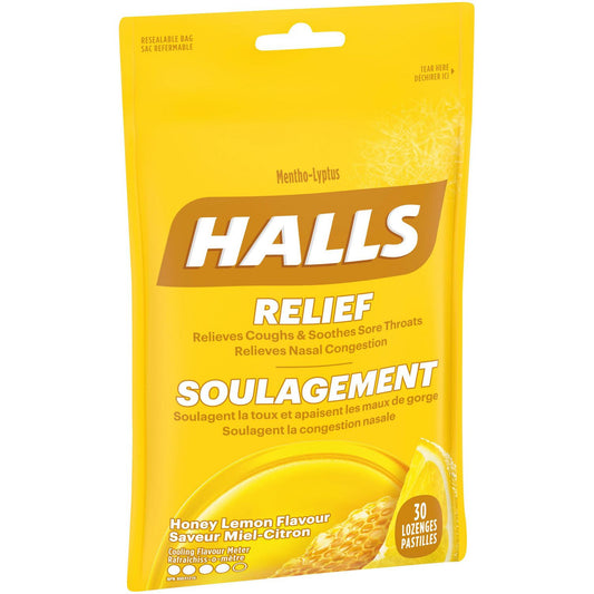 Halls Honey Lemon