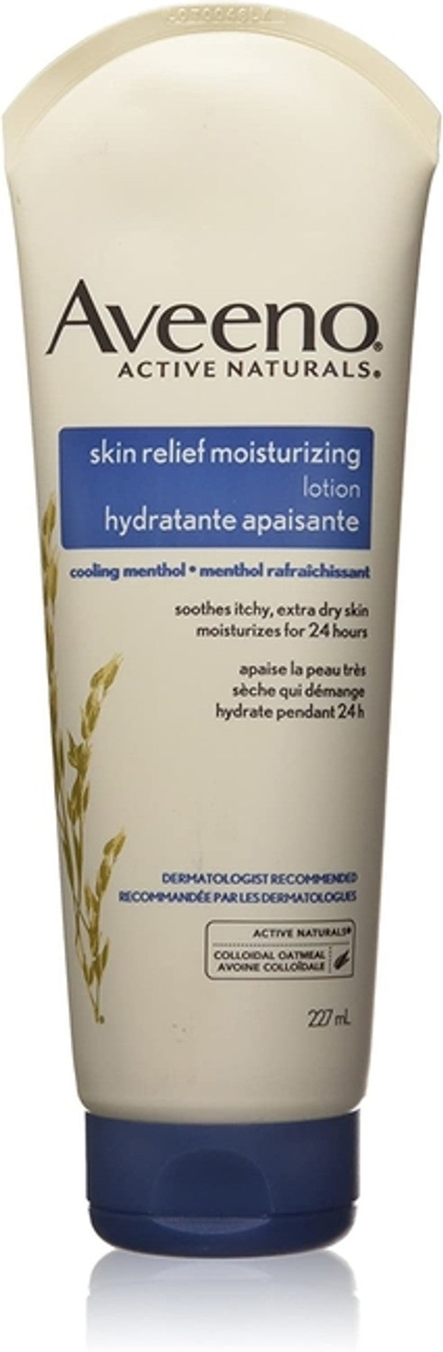 Aveeno Active Naturals Skin Relief Moisturizing Lotion, cooling menthol, 227 ml