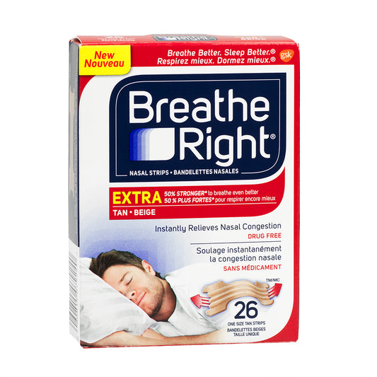 Breathe Right Nasal Strips Extra 26pc