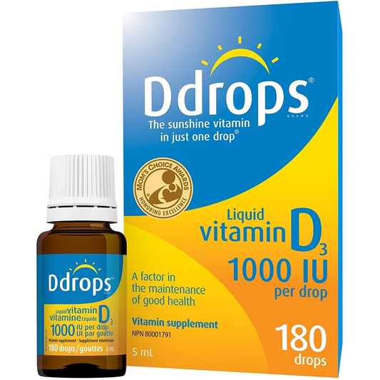 Ddrops Vitamin D3 1000 IU