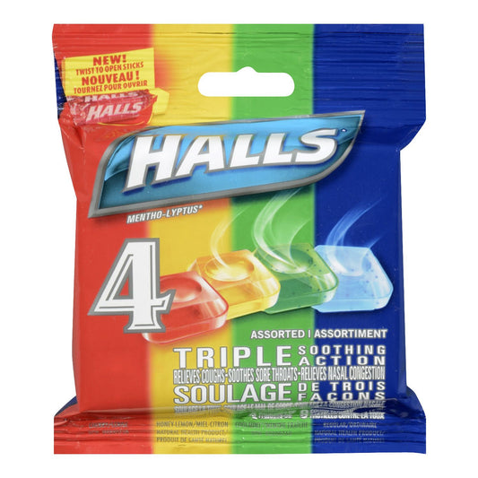 Halls Multi-Lozenges 4 Pack