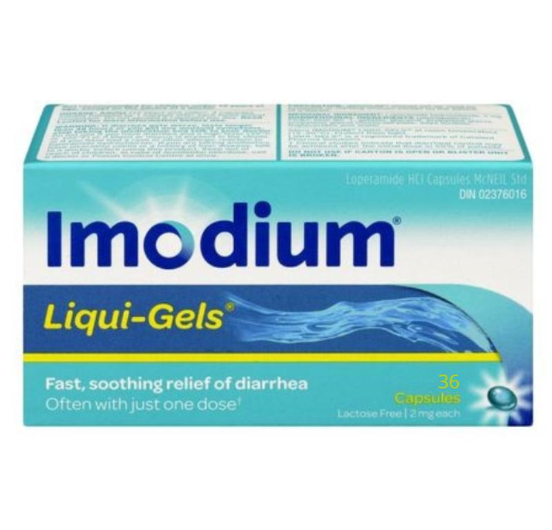 Imodium Liquid Gel 2mg