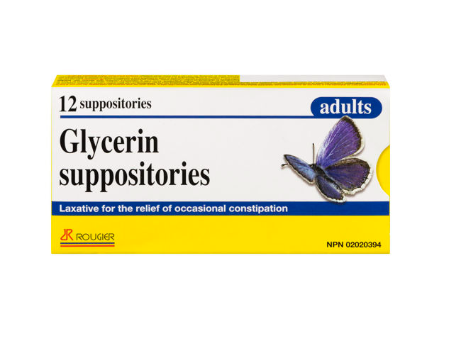 Glycerin Adult Suppositories
