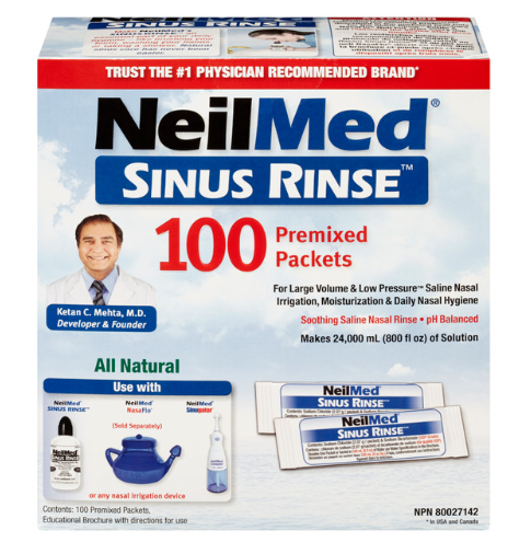 NeilMed Sinus Rinse Recharge