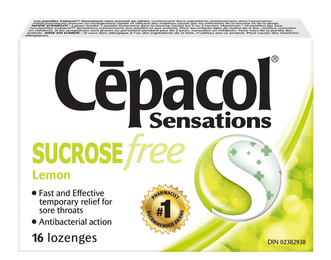 Cepacol Sensations Sans Sucrose citron