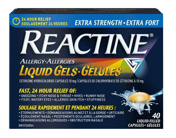 Reactine Extra-Strength 10 mg