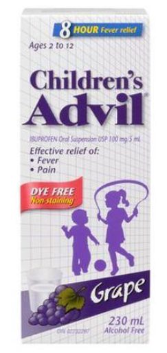 Advil Kids - Grape 100mg/5ml