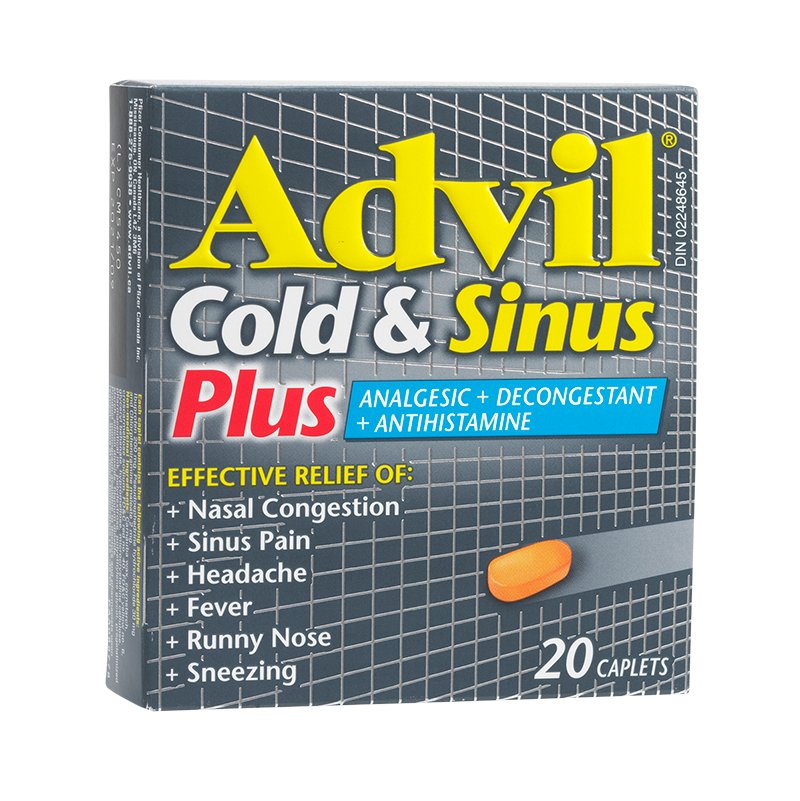 Advil Rhume & Sinus Plus