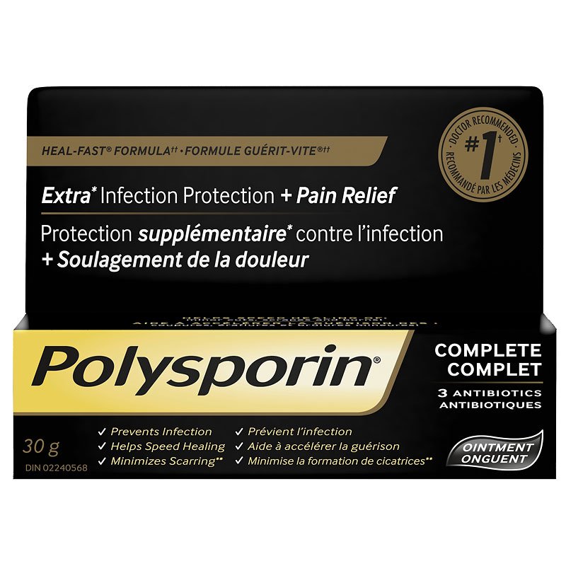 Polysporin Complete Antibiotic Ointment
