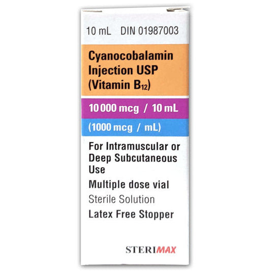 Cyanocobalamin Injection USP (B12)