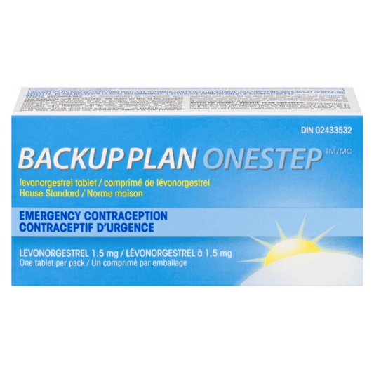 Backup Plan Onestep Contraceptive