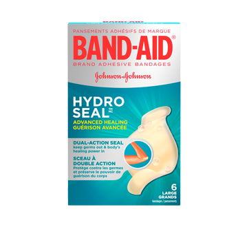 BAND-AID Advanced Healing Cuts and Scrapes Bandages, 6 units